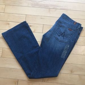 NEW 74AMK “A” Pocket Flare Jeans